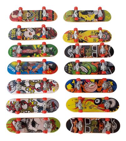 Skate De Dedo Profissional Kit 2 Mini Skate Truck Metal - Toys - Mini Skate  - Magazine Luiza