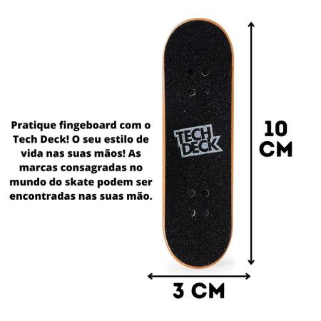 Skates de Dedo Tech Deck - Kit 4 Fingerboards E Acessórios - JP Toys -  Brinquedos e Actions Figures para todas as idades