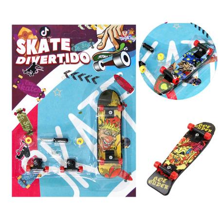 Kit 3 Skate De Dedo Infantil Sortidos Toy King TK-AB6220