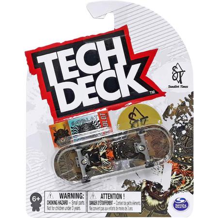 Tech Deck- Skate De Dedo 96Mm Com Acessorios - 1 (Um) Pacote Sortido Sem  Opção De Escolha