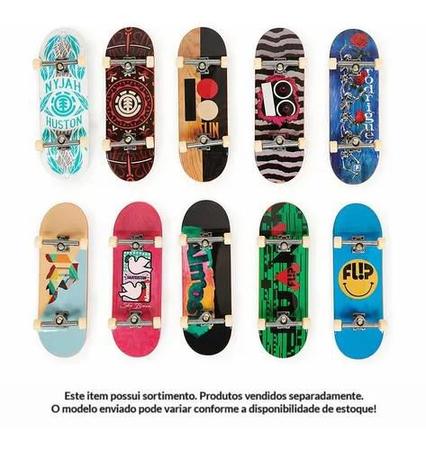 Skate De Dedo Tech Deck Profissional Modleos Sotidos - Sunny no Shoptime