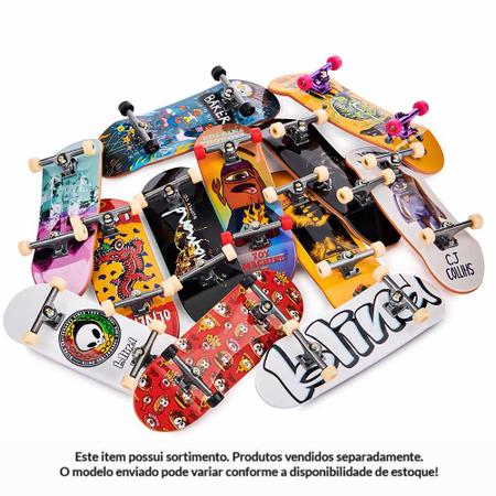 Skate De Dedo - Tech Deck - Finesse Skateboard - Sunny - D'Or Mais Saúde