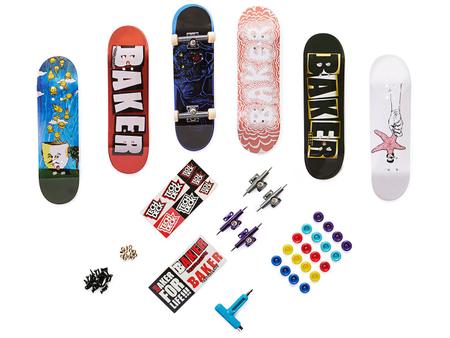 Skate de Dedo Tech Deck com 6 Skates - TRENDS Brinquedos