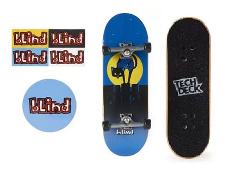 Skate De Dedo Tech Deck Profissional Modleos Sotidos - Sunny