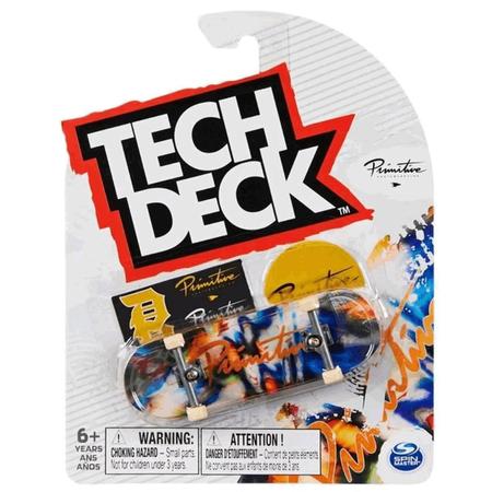 Skate De Dedo Tech Deck Profissional Sortido Com Adesivos no Shoptime