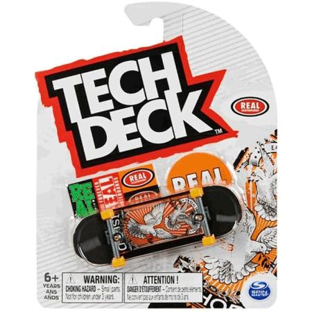 Skate De Dedo Tech Deck Profissional Sortido Com Adesivos