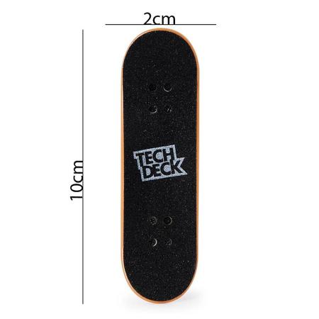 Skate De Dedo - Tech Deck - Iworld Industries Azul - Sunny