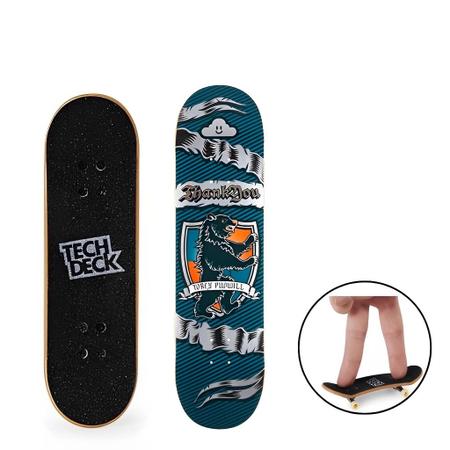 Skate De Dedo Tech Deck Thank You Preto - Skate dos Sonhos