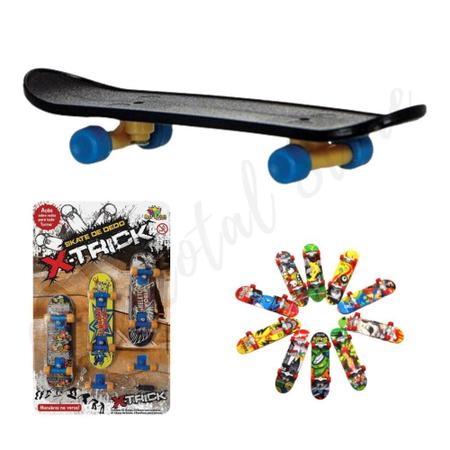 Skate Dedo Brinquedo Infantil Radical Presente Fingerboard