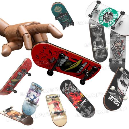 Skate Dedo Profissional De Madeira Com Rolamento Fingerboard - Escorrega o  Preço