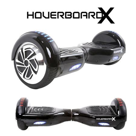 Imagem de Skate Eletrico 6,5 Preto HoverboardX Smart Balance Bluetooth