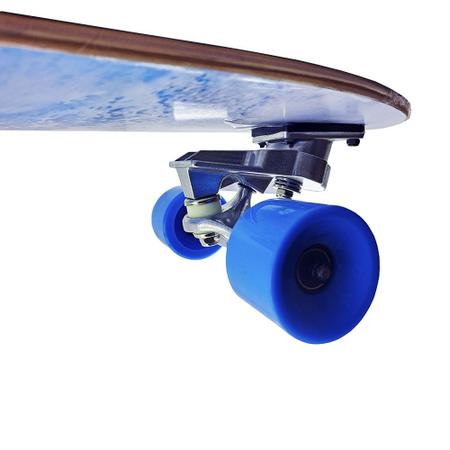 Imagem de Skate Montado Simulador Surf SK8 Spin Abec 9 Longboard 100KG