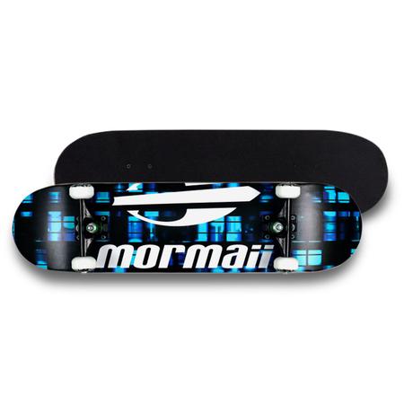 Imagem de Skate Profissional Montado Original Mormaii Abec 5 Maple 7 Laminas Completo Iniciante Até 100kg