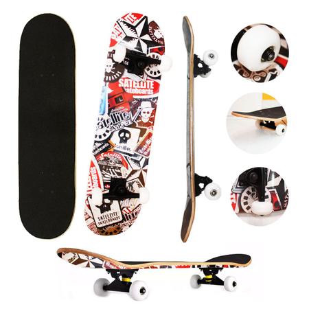 Imagem de Skate Semi Profissional Montado Completo Modelos 7.5