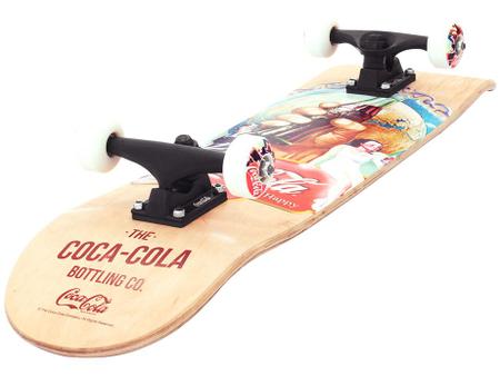 Imagem de Skate Skateboard Coca-Cola Maple Bottling