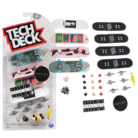 Conjunto Tech Deck Skate Dedo + Acessórios Revive 2891 Sunny