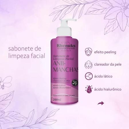 Imagem de Skin Care Anti-Manchas Tratamento Facial Completo 4X1