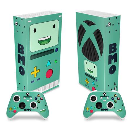 Skin Compatível Xbox Series S Vertical Adesivo - BMO Hora de