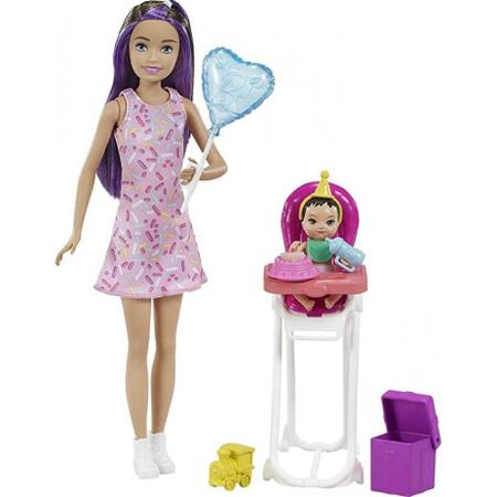 Combo Boneca Barbie Busto Fala Frases + Kit Fashion Maquiagem ED1  Brinquedos Kit Infantil menina rosa