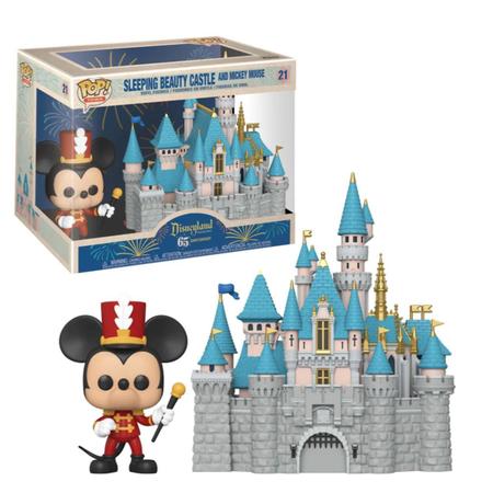 Imagem de Sleeping Beauty Castle And Mickey Mouse Funko Pop