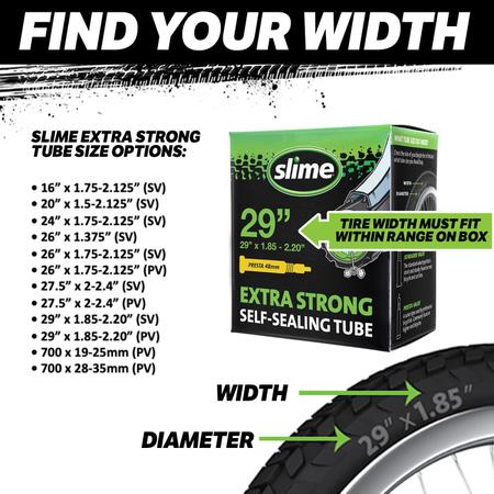 Slime 30045 Tubo Interno de Bicicleta com Selante de Pun o de