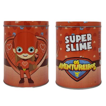 Slime Aventureiros Luccas Neto Geleia Não Gruda + Latão 1KG