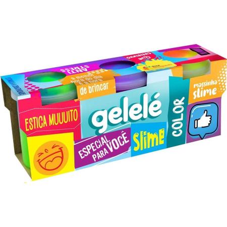 Kit de slime colorido