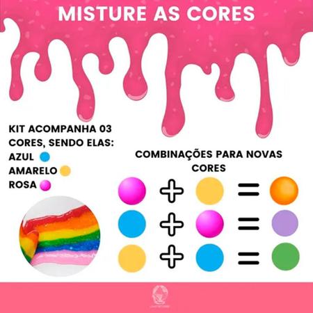 Brinquedo Laboratório Slime Tie Dye Gelelé Para Brincar - Loja Zuza  Brinquedos