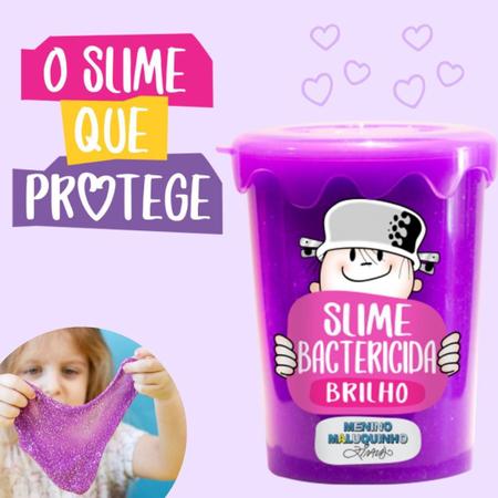 Imagem de Slime Meleca Divertida Infantil Bactericida Brilho