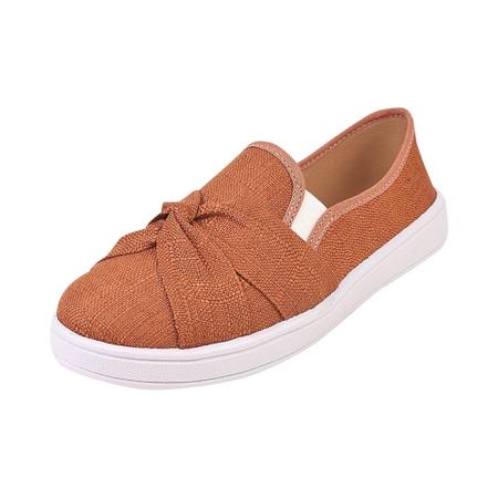 Slip on feminino com deals laço