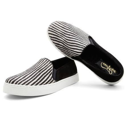 Slip on cheap listrado