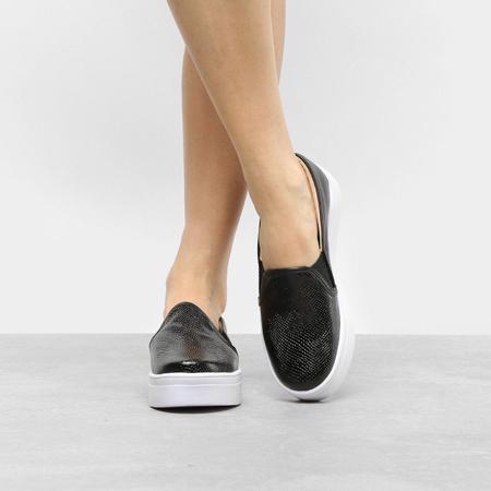 Slip on caixa alta preto 2025