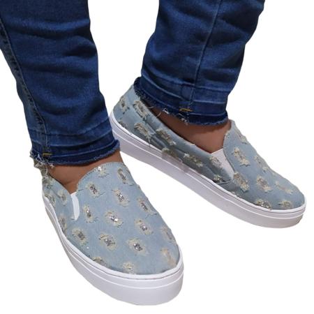 Sapatenis jeans cheap
