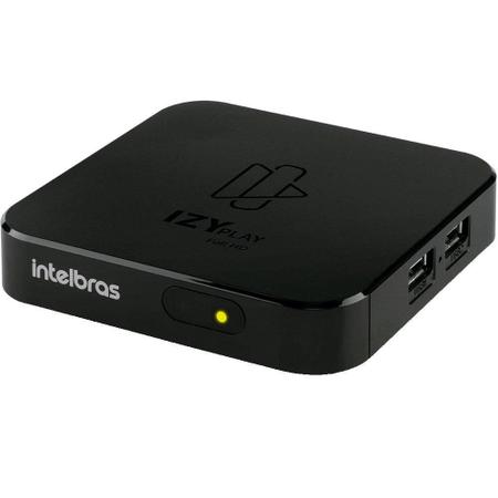 Imagem de Smart Box Intelbras Izy Play Android, HDMI, Bluetooth 4.2, Wi-Fi, Preto