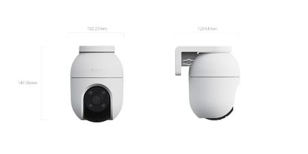 Imagem de Smart Câmera Wifi Com Alexa / Google Ezviz Hikvision C8C 2K  CS-C8C-4MP