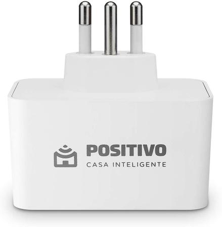 Imagem de Smart Plug Wi-Fi Positivo Casa Inteligente - Branco