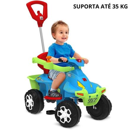 Motoca Menina C/ Empurrador Carrinho Infantil Bebe Totoka