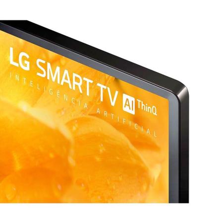 Imagem de Smart TV 32" LED LG 32LM625BPSB HD com Wi-Fi, 2 USB, 3 HDMI, ThinQ AI, Bluetooth, WebOS 4.5, HDR Ativo e 60Hz