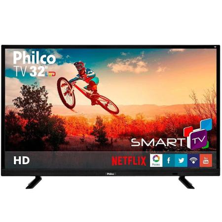 Imagem de Smart TV 32" LED Philco PTV32E21DSWN HD com Wi-Fi, 2 USB, 2 HDMI, Surround e 60HZ
