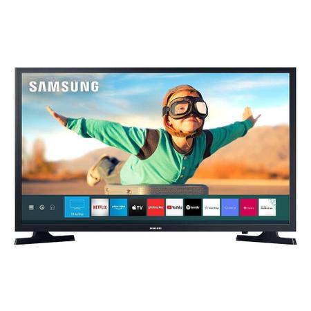 Imagem de Smart TV 32" Samsung UN32T4300AGXZD HD HDR com Wi-Fi, 1 USB, 2 HDMI,Tizen, 60Hz