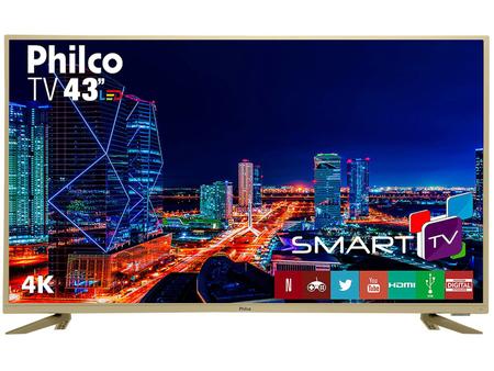 Imagem de Smart TV 43” 4k LED Philco PTV43F61DSWNC Wi-Fi