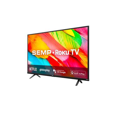 Imagem de Smart TV 43" Semp TCL LED Full HD 43R6500, Roku, Wi-Fi, 3 HDMI USB