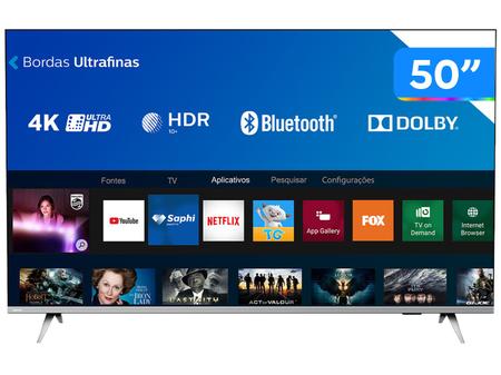 Imagem de Smart TV 4K LED 50” UHD Philips 50PUG6654/78 Wi-Fi