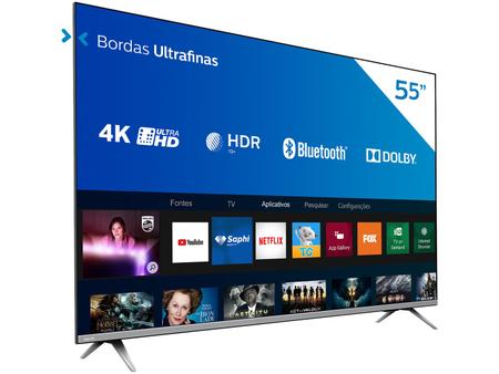 Imagem de Smart TV 4K LED 55” Philips 55PUG6654/78