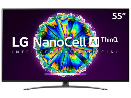 Imagem de Smart TV 4K NanoCell IPS 55” LG 55NANO86SNA