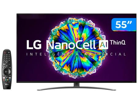 Imagem de Smart TV 4K NanoCell IPS 55” LG 55NANO86SNA