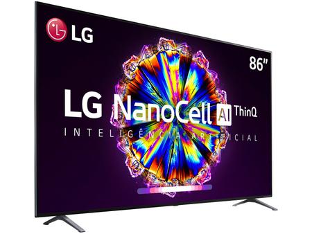 Imagem de Smart TV 4K NanoCell IPS 86” LG 86NANO90SNA Wi-Fi