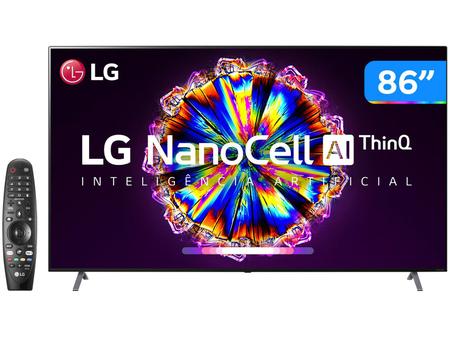 Imagem de Smart TV 4K NanoCell IPS 86” LG 86NANO90SNA Wi-Fi