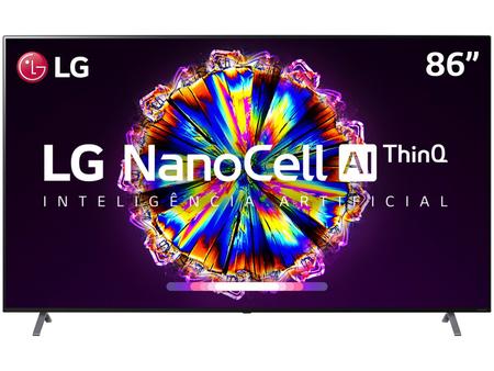 Imagem de Smart TV 4K NanoCell IPS 86” LG 86NANO90SNA Wi-Fi