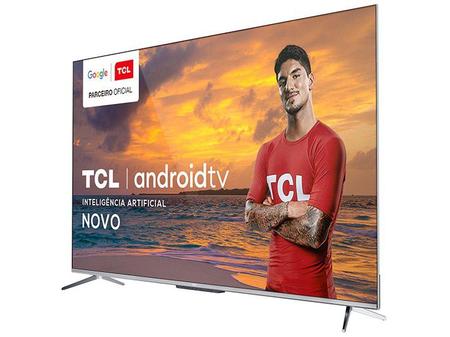 Imagem de Smart TV 4K UHD LED 55” TCL 55P715 Android Wi-Fi